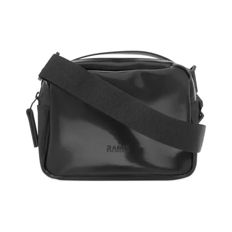 Rains Waterproof Material Shoulder Bag Crossbody Bag Handbag Regular Unisex Black-1
