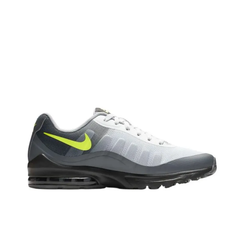 Nike Air Max Invigor Anti Slip Wear Resistant Low Top Running Shoes Men's Gray Black-1