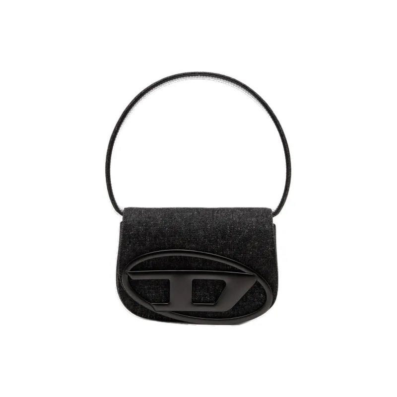DIESEL 1dr Logo Plaque Shoulder Bag-0