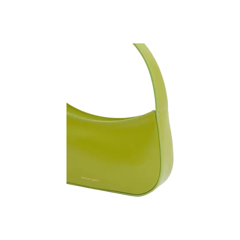 MANSUR GAVRIEL Patent Leather Handbag Women's Turquoise-3