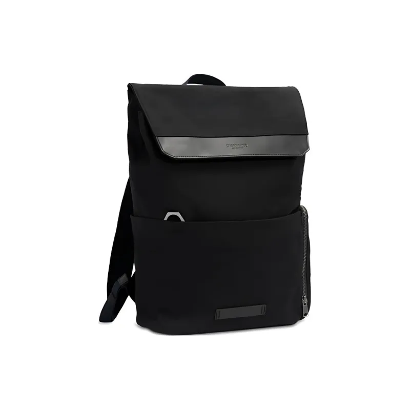 Timbuk2 Canvas Cow Leather Backpack Regular Men's Black-1