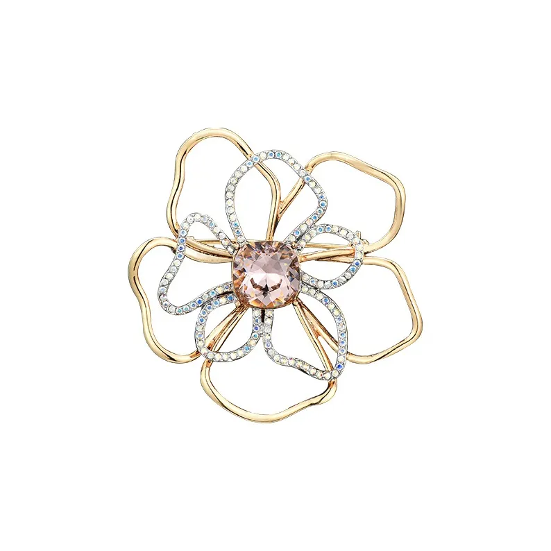 Lan Ying Crystal Alloy Brooches Women's-0