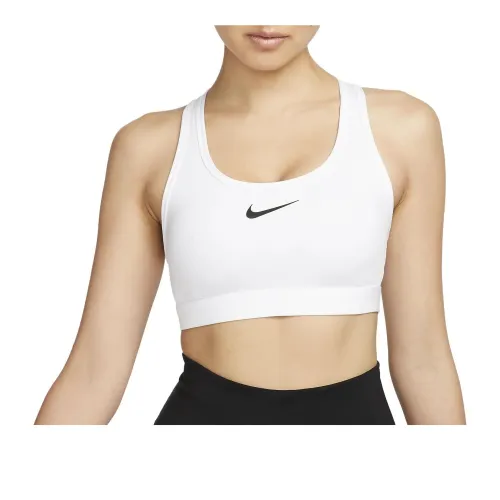 Nike Swoosh print Sports Bra