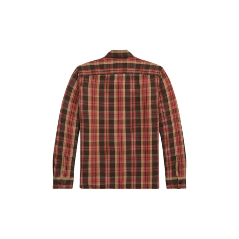 Double RL Plaid Shirt-1