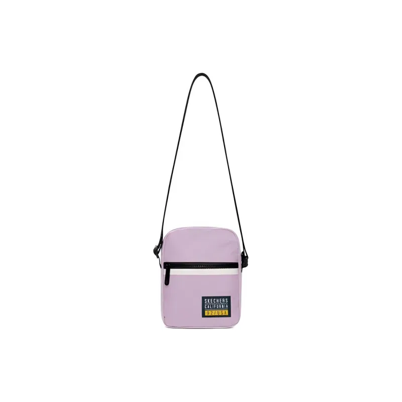 Skechers Fabric Crossbody Bag Shoulder Bag Unisex Light Purple Pink-1