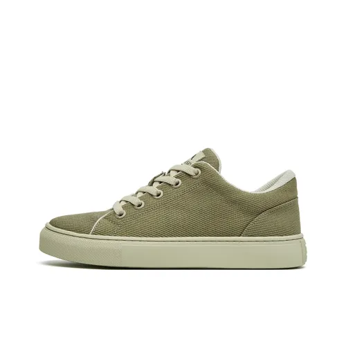 Oak Elephant Coverage Low Top Canvas Shoes Men's Khaki