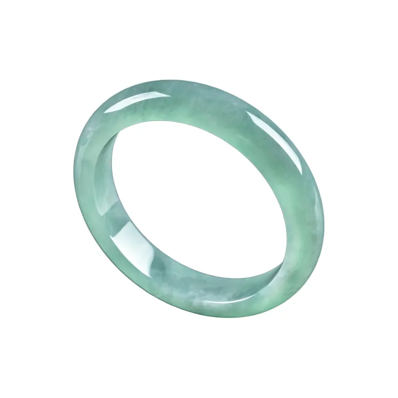 PUPAN Glutinous Jade Jadeite Bangles Women's-0