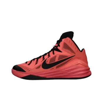 Nike Hyperdunk 2014 Anti Slip Wear Resistant High Top Basketball Shoes Men's Red