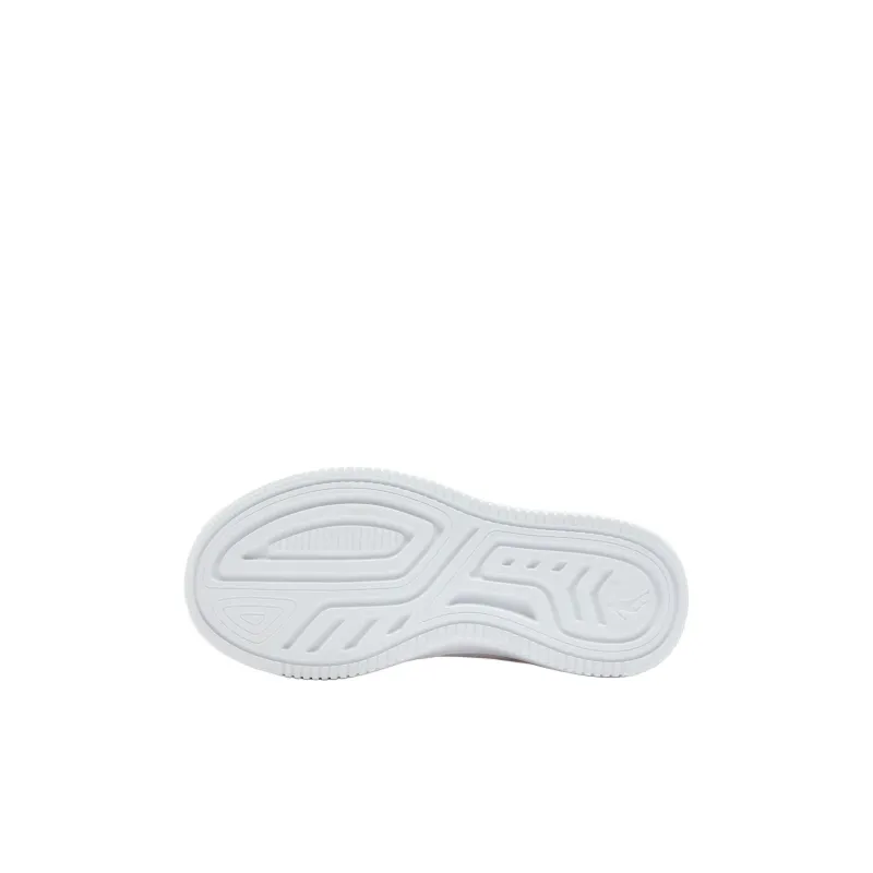 QIAODAN Anti Slip Wear Resistant Low Top Kids' Skateboarding Shoes White Pink Children Aged 3 7 Years Old-4