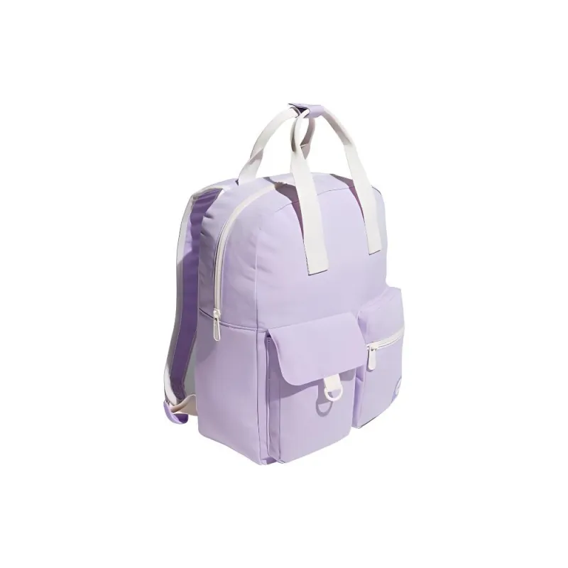 Adidas Neo Recyclable Polyester Backpack Small Size Women's Purple-2