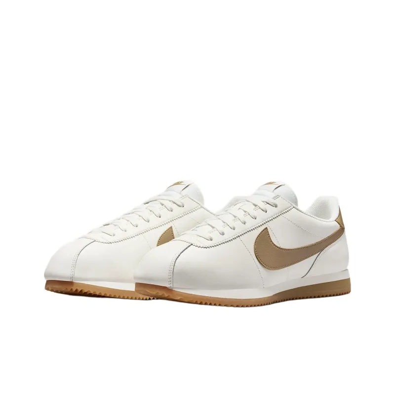 Nike Cortez Leather Sail Gum Yellow Parachute Beige-1
