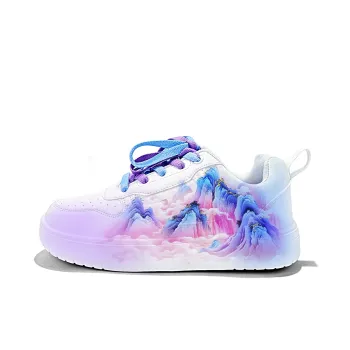 Cold Cicadas Yesterday Cushioning Balance Lightweight Breathable Low Top Skateboard Shoes Unisex White Blue Purple