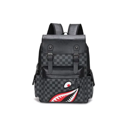 Techson PU Backpack Regular Unisex Multicolor