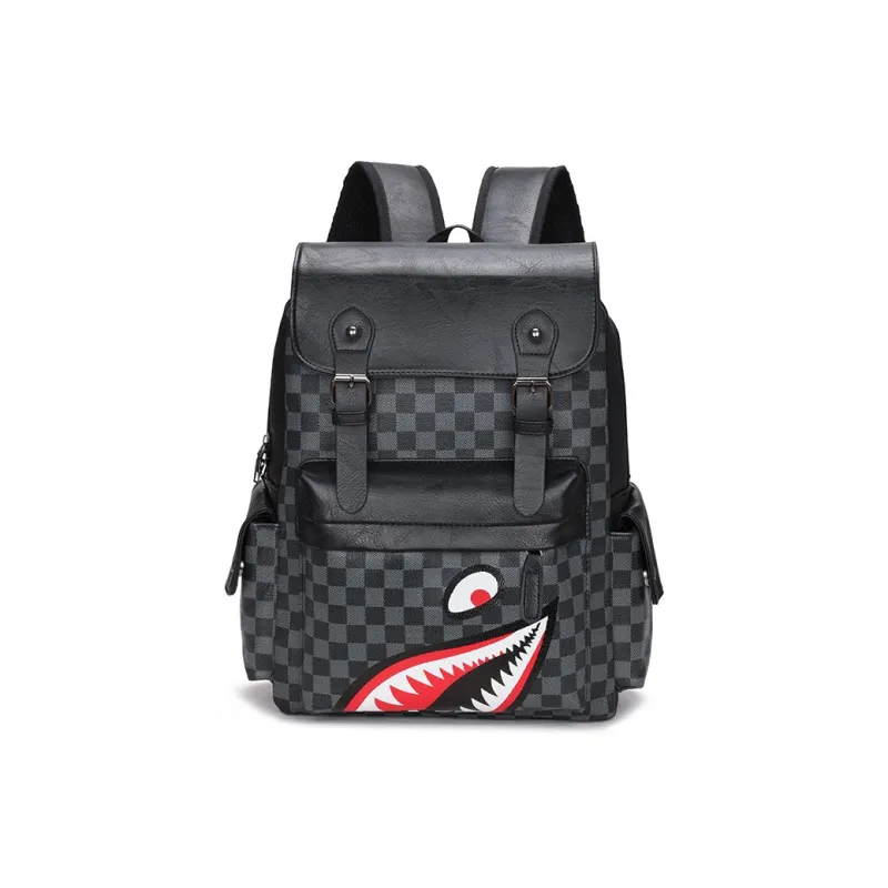 Techson PU Backpack Regular Unisex Multicolor-0