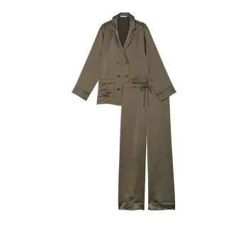 Victoria's Secret Pajama Set Women's Olive Green