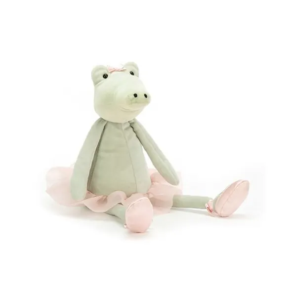 JELLYCAT Animal Ballet Crocodile Dolls Plush Doll 33cm Height-1