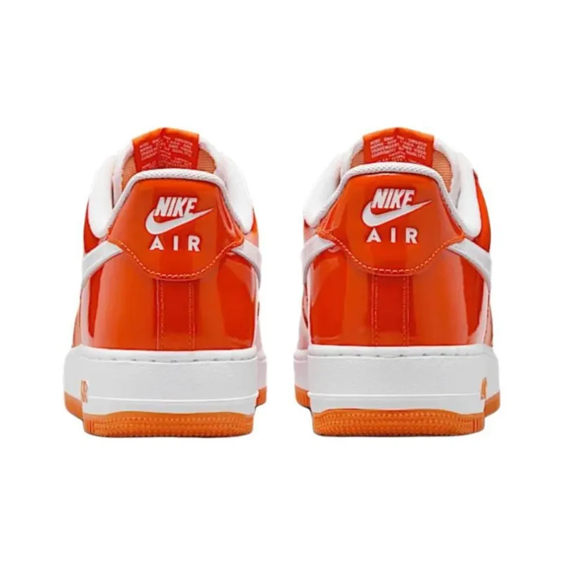 Nike Air Force 1 Low '07 Orange White Patent-4