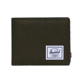 Herschel Recycled Fabric Card Holder Wallet Regular Unisex Ivy Green