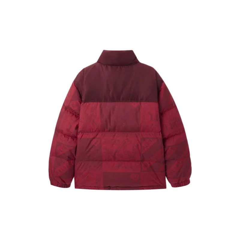 PEACEBIRD New Year Down Jacket Women's China Red-1