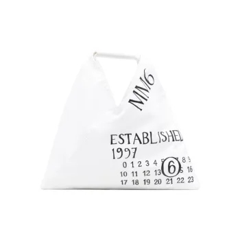 MM6 Maison Margiela Fabric Handbag Women's White