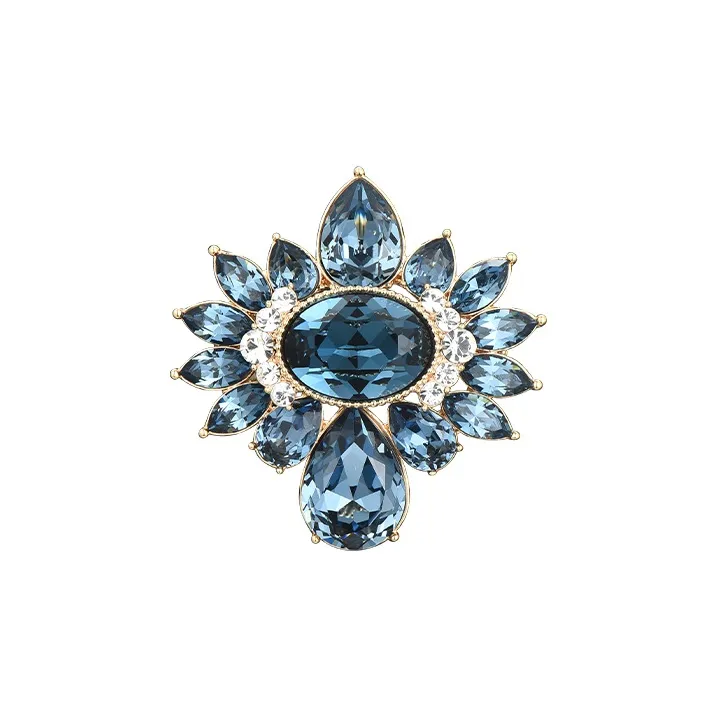Lan Ying Crystal Alloy Brooches Women's-0