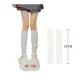 2 Pack (White) Calf Socks, 50cm Length