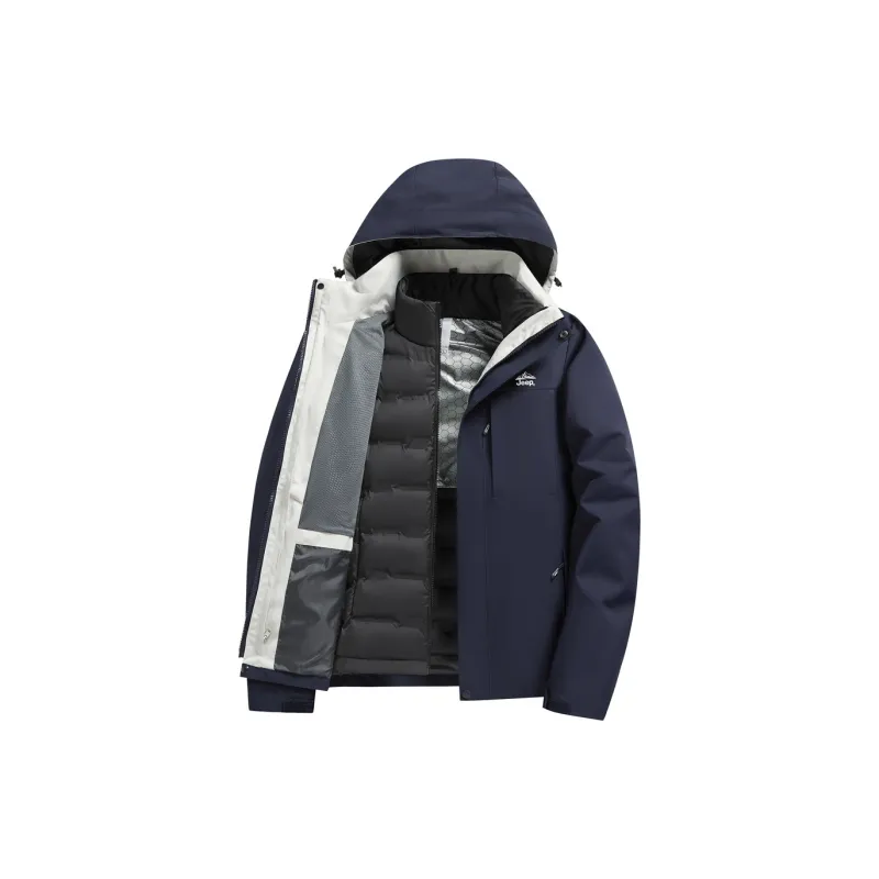 Jeep Windproof Thermal Windbreaker Jacket Unisex-3