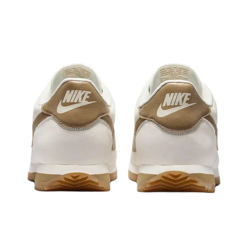 Nike Cortez Leather Sail Gum Yellow Parachute Beige-3