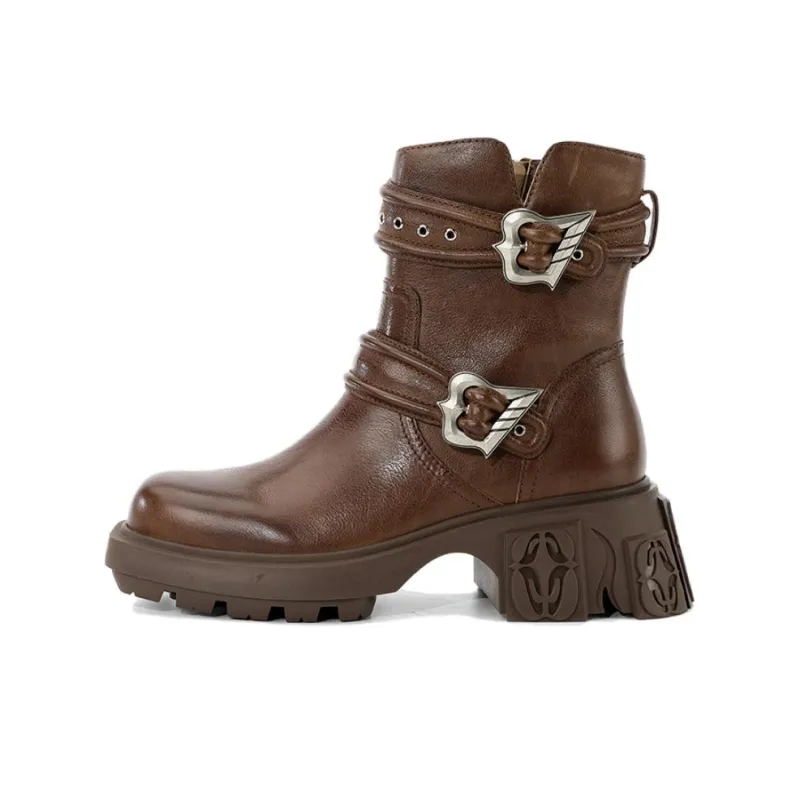 DIBO MANNER Astral Series Ankle Boots 5cm Women's-6