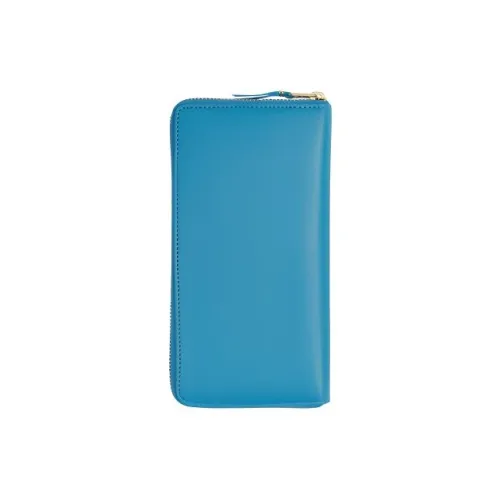 CDG Calfskin Wallet Regular Women's Blue