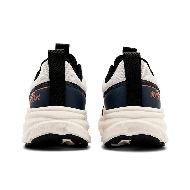 OUWENHEIMANBA Running Shoes Unisex Low Top Black/Neon Orange/White/Gray/Green/Gold-45