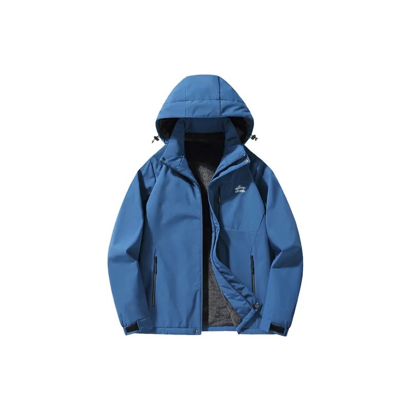 Jeep Urban Living/Travel/Commuting Keep Warm From The Wind Windbreaker Jacket Unisex-2