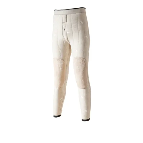 H YXIANG Thermal look Pants Men's Dark Gray