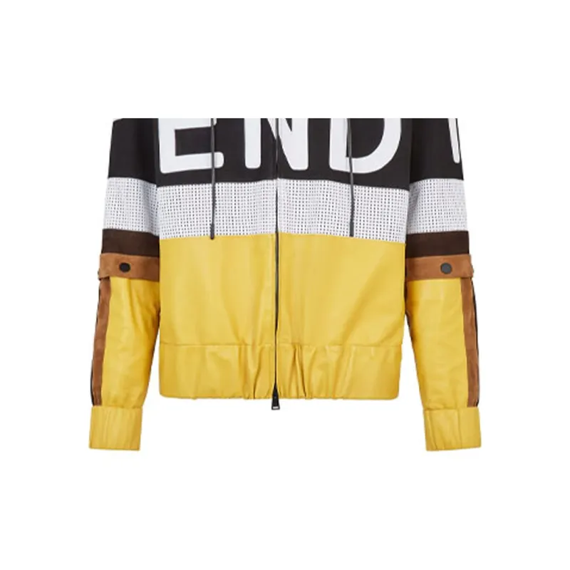 FENDI Jackets Men Brown-2