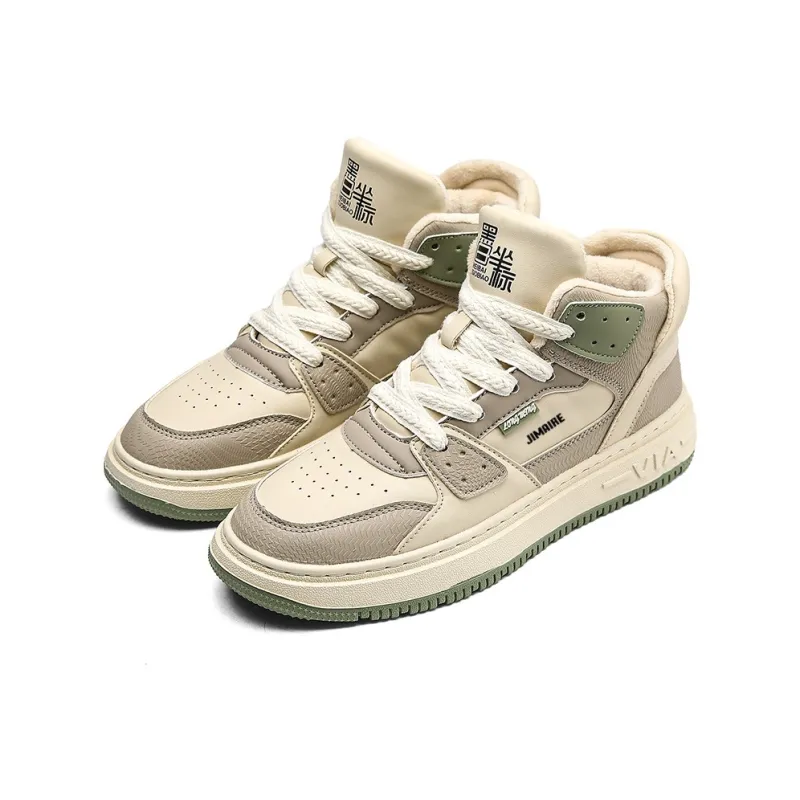King Jinmai Slip Resistant High Top Skateboard Shoes Men's-1