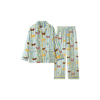 Han Ziduo Pajama Set Women's Cartoon Bacon Dog