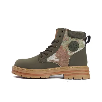 Tonlion Short Martin Boot Men's Army Green