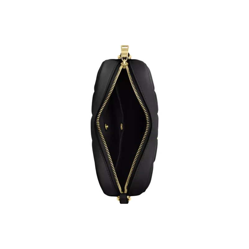 COACH Nappa Leather Camera Bag, Crossbody Bag, Shoulder Bag Mini Women's Black-2