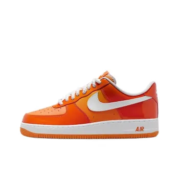Nike Air Force 1 Low '07 Orange White Patent
