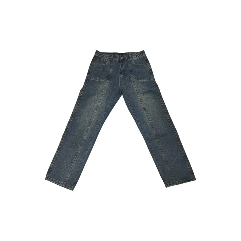 ORMY Jeans Unisex Blue-4