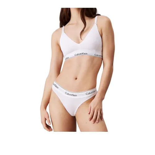 CALVIN KLEIN Bra Europe Version Women's White