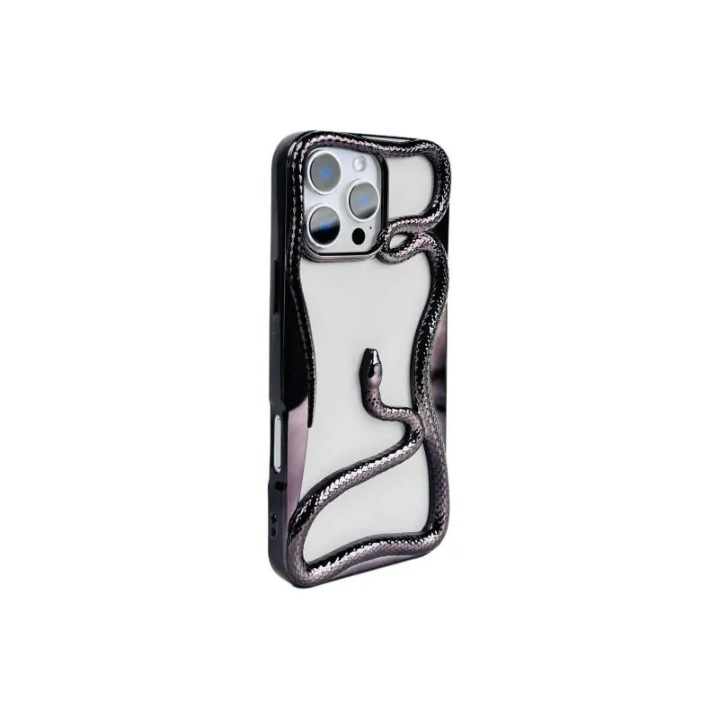 Wei Xin TPU Material Cut Out Snake Year Limited Phone Cases Compatible With IPhone 16/15 Pro Max/Apple 13/14 Pro/Max-16