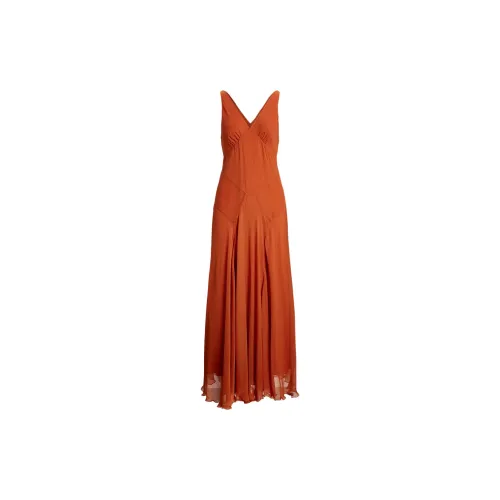 Polo Ralph Lauren Sleeveless Dress Women's Orange