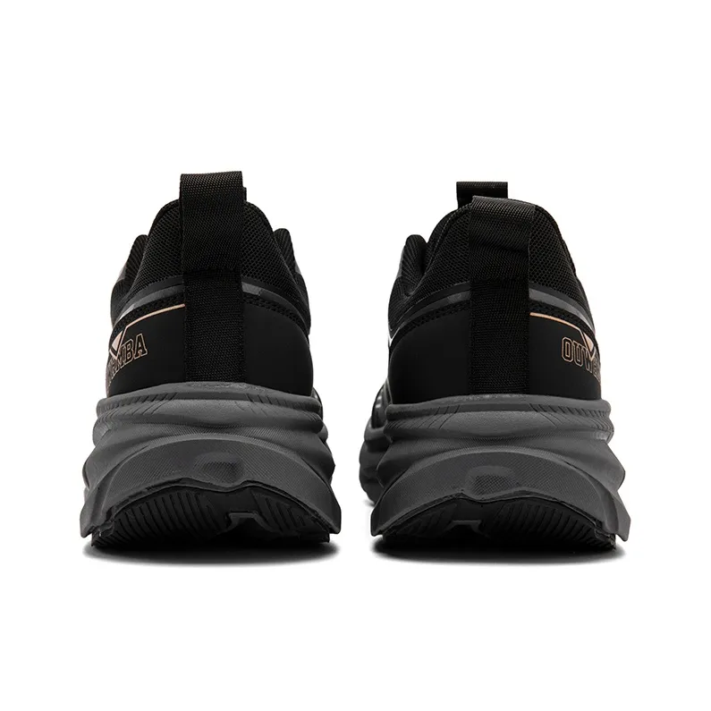 OUWENHEIMANBA Running Shoes Unisex Low Top Black/Neon Orange/White/Gray/Green/Gold-59