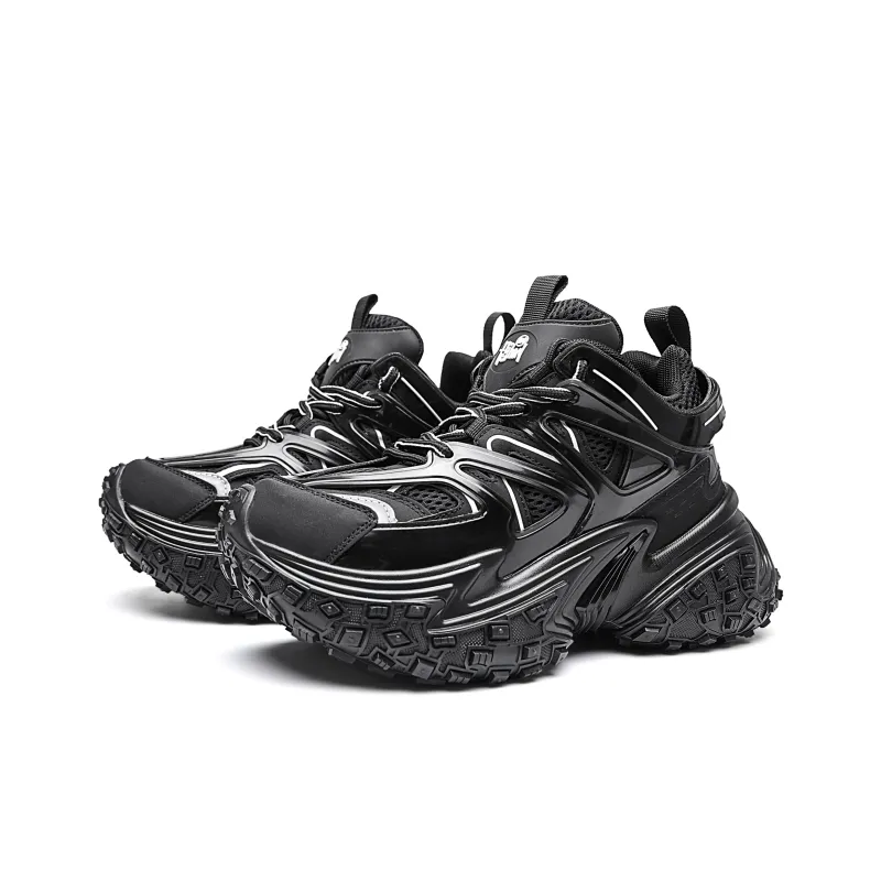 MVA Non slip Wear resistant Impact resistant Low Top Chunky Sneakers Unisex-2