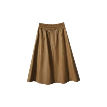 Kele Coco Leather Long Skirts Women's