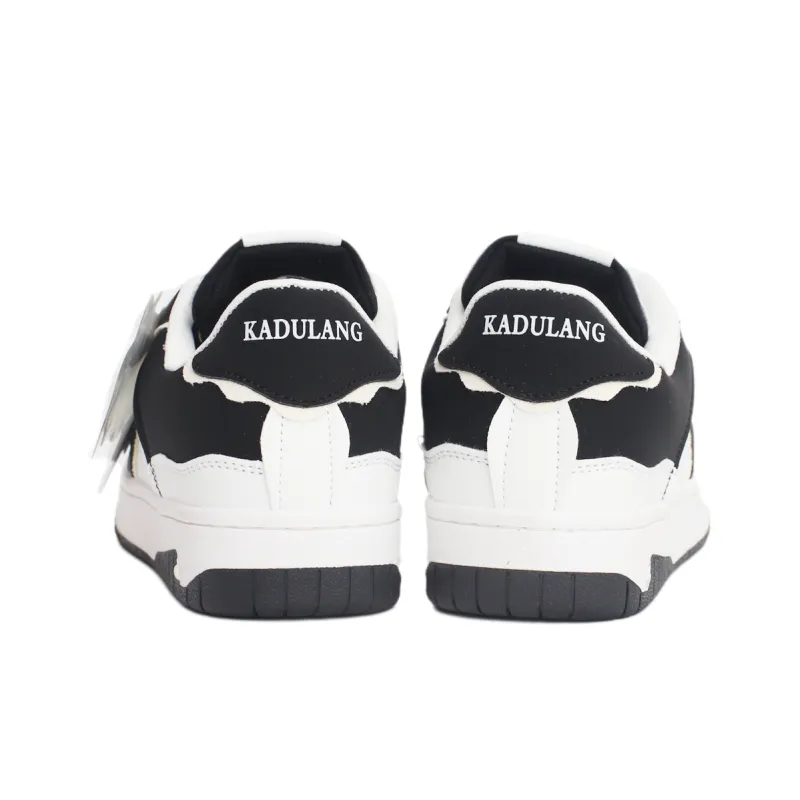 PAIN OR PLEASURE Low Top Kids' Skateboarding Shoes White Teenagers-3