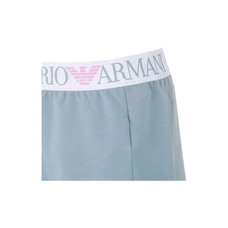 EMPORIO ARMANI FW24 Casual Shorts Women's Teal-4