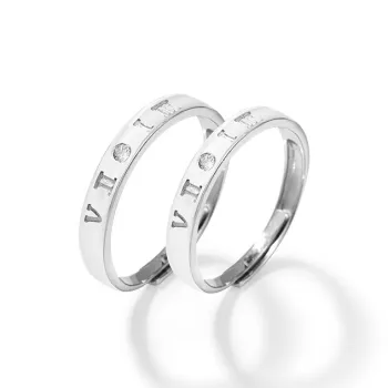 Onakiiko S925 Silver Ring Gift Box Set Unisex