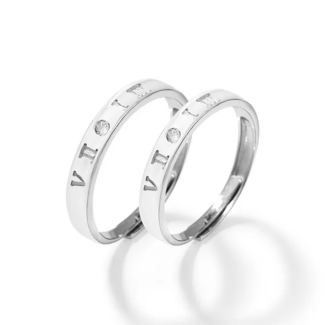 Onakiiko S925 Silver Ring Gift Box Set Unisex-0